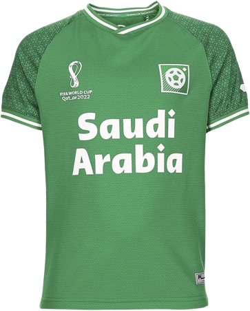 SAUDI ARABIA JERSEY KIDS 5-6 Y GREEN