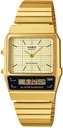 Watch Analogue/Digital Type - Chrome Plated Resin - Gold - WR 50M AQ-800EG-9ADF