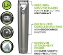 Wahl Stainless Steel Lithium trimmer Recharge