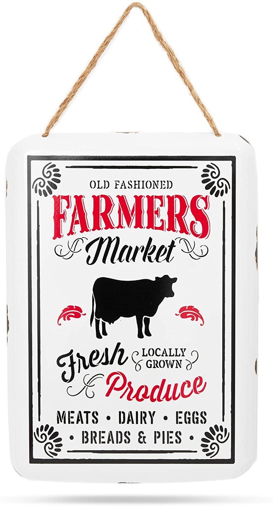 Vintage Metal Sign- M