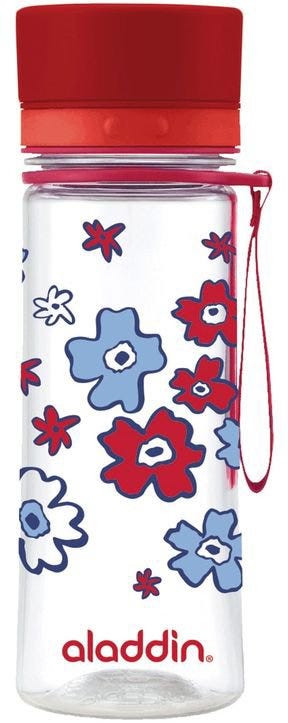 Aladdin Aveo Water Bottle 0.35L-Red (Graphics)