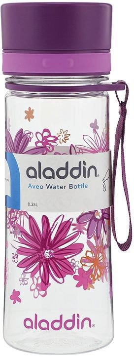 Aladdin Aveo Water Bottle 0.35L-Purple (Graphics)