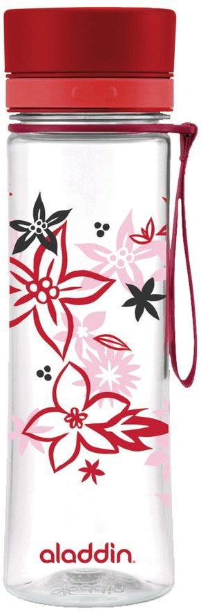 Aladdin Aveo Water Bottle 0.6L- Red (Graphics)