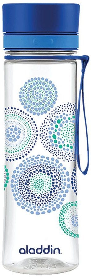 Aladdin Aveo Water Bottle 0.6L- Blue (Graphics)