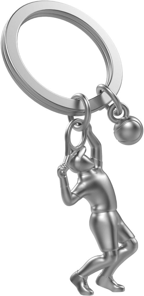 Sports Collection - Tennis Design - Material '100% Copper' - Matt Chrome Finis