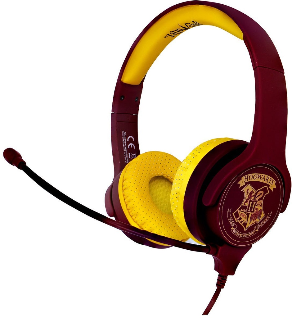Harry Potter Hogwarts Crest Kids Interactive Headphones