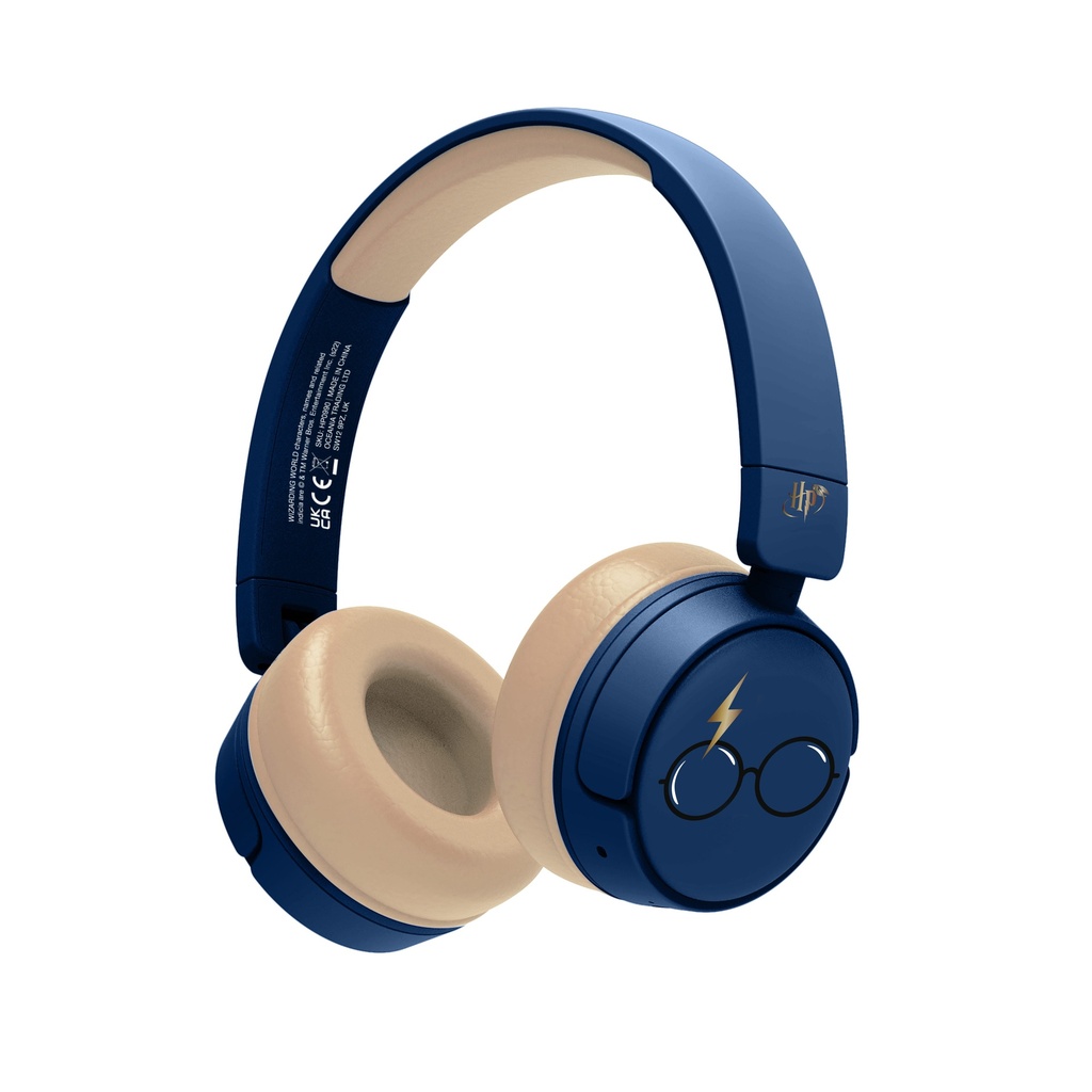Headphones Harry Potter Lightning Bolt Navy Bluetooth
