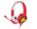 Headphones Pokemon Pikachu Red Kids Interactive