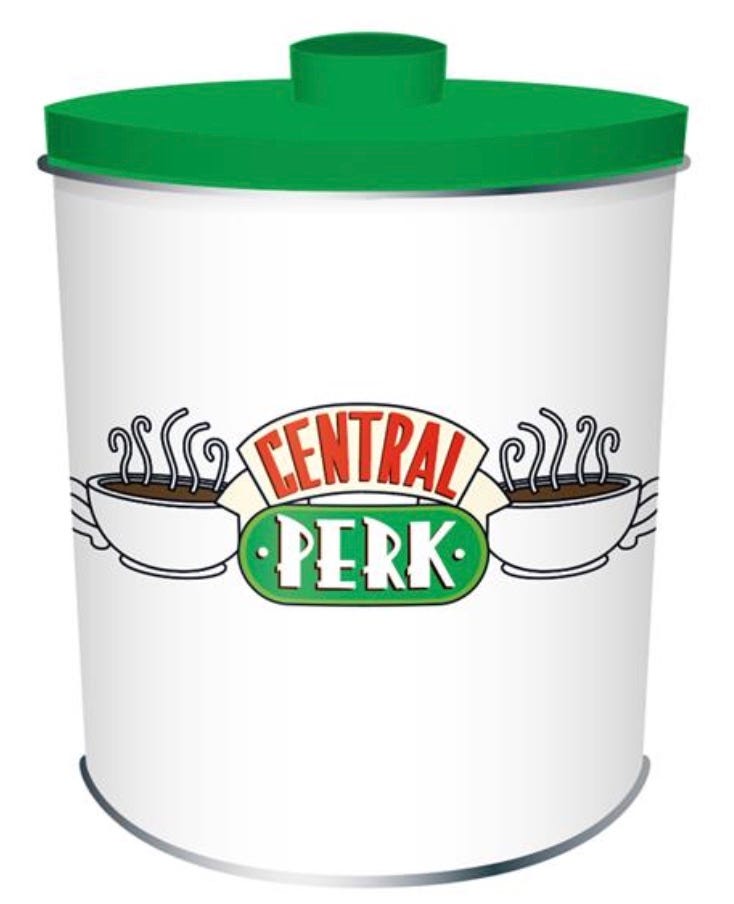 Friends Central Perk Biscuit Barrel