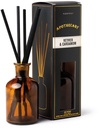 Apothecary 3fl oz Amber Glass Diffuser Vetiver & Cardamom10 Fragrances, 4 of each)