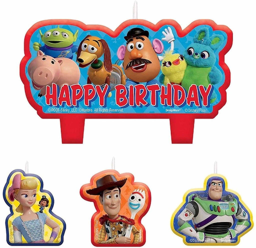 Toy Story 4 Birthday Candle Set