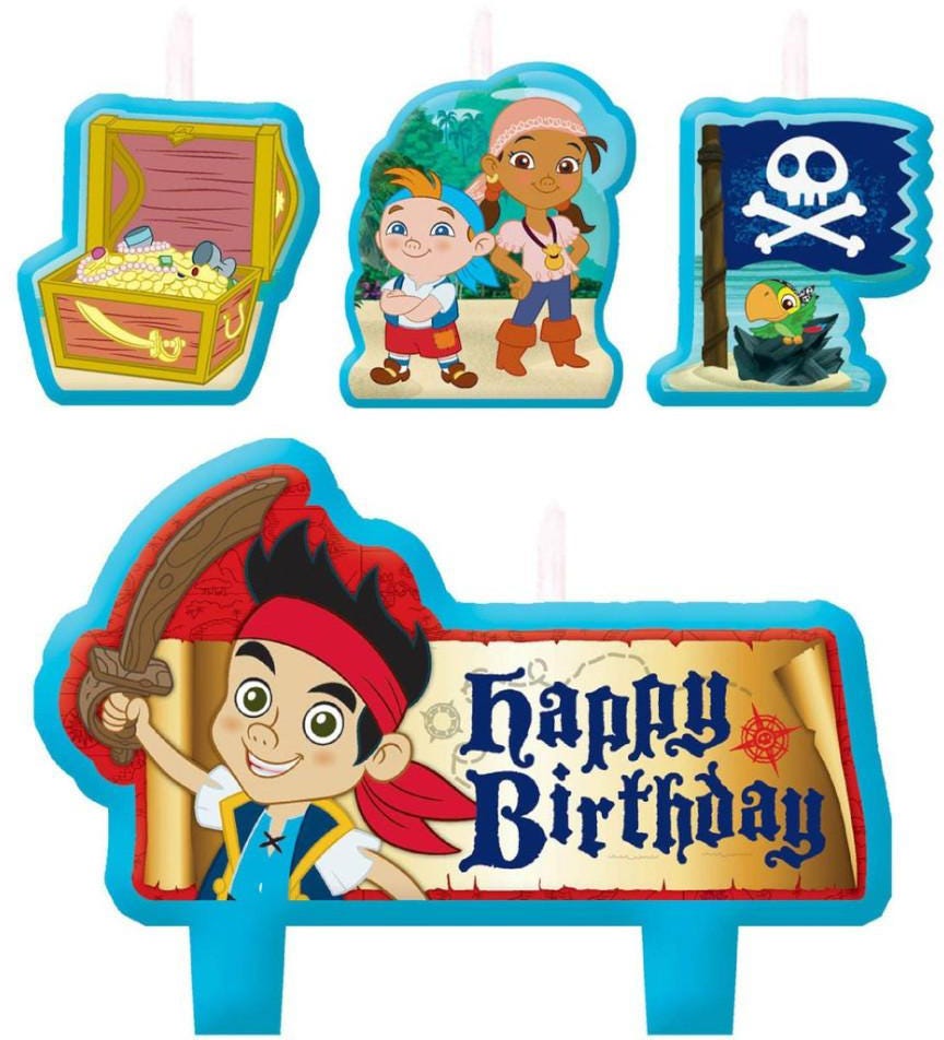 Jake And The Neverland Pirates Candle Set