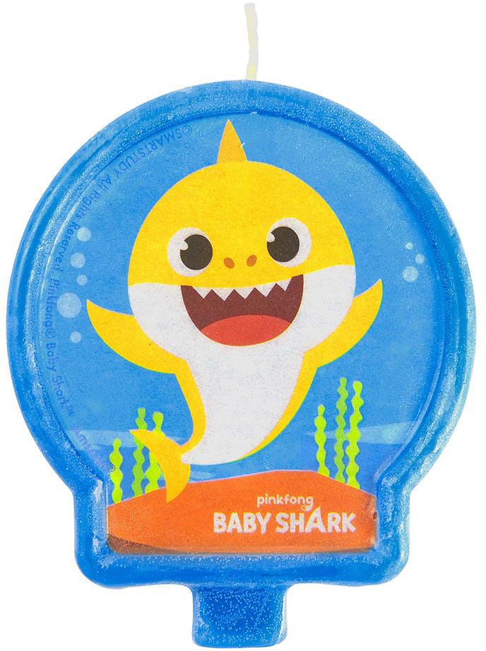 Baby Shark Birthday Candle Set