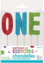 Rainbow 1St Birthday Candle Pick