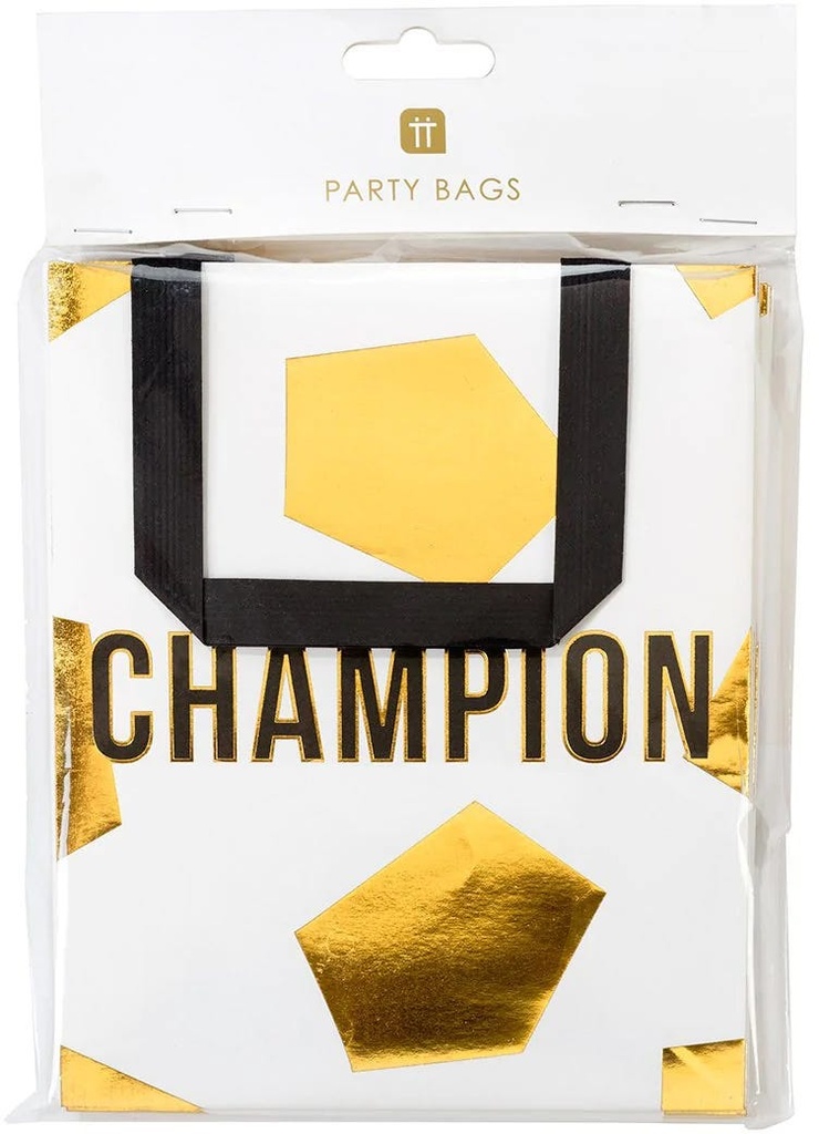 Party Champions Party Bags, 6Pk