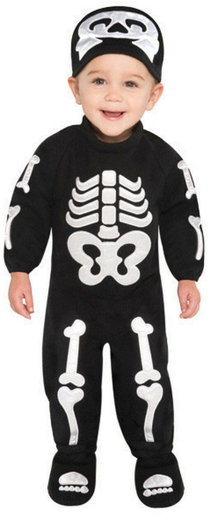 Toddler Bitty Bones Costume 12-24 Months