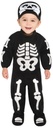 Toddler Bitty Bones Costume 12-24 Months