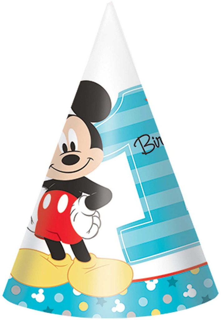 Mickey Fun To Be One Paper Cone Hats