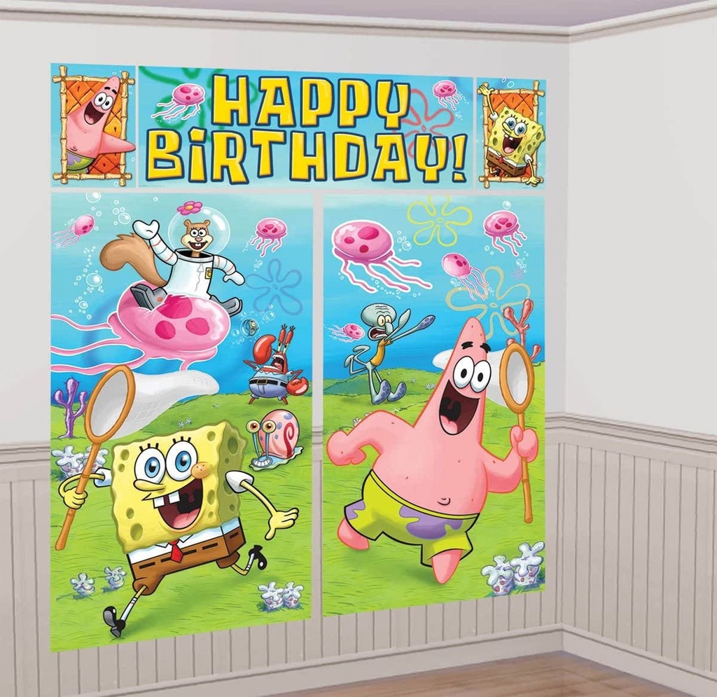 Spongebob Scene Setter 5Pcs