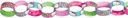Hello Kitty Rainbow Chain Garland- Paper