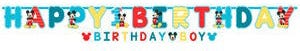 Mickey Fun To Be One Jumbo Letter Banner