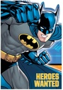 Batman Invitation Cards 8Pcs