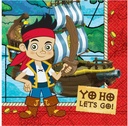 Jake And The Neverland Pirates Lunch Tissues 16Pcs