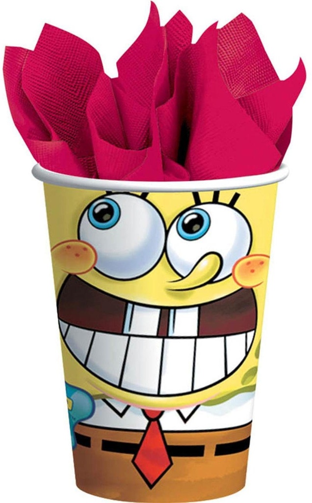 Spongebob Classic Cup 9Oz, 8Pcs