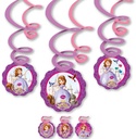 Sofia The First Swirl Decorations