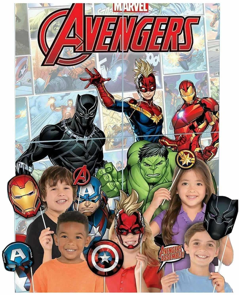 Avengers Power Unite Scene Setter With Props 32Pcs