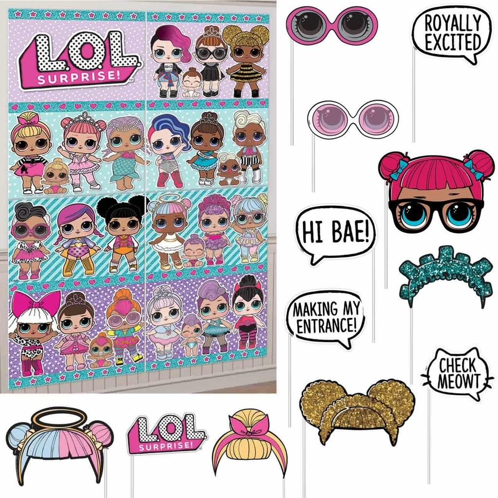 Lol Surprise Scene Setter With Props 16Pcs