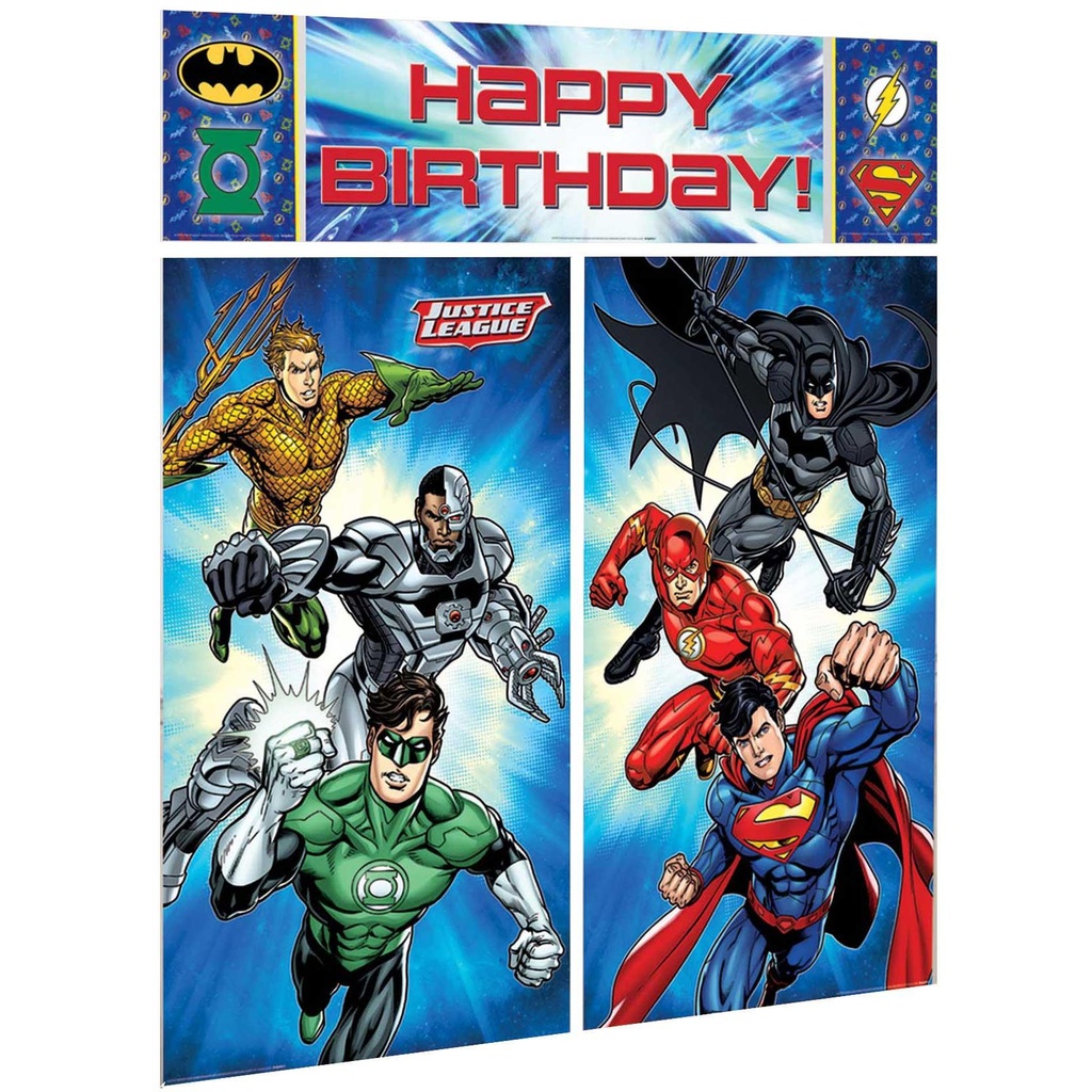 Justice League Scene Setter 5Pcs