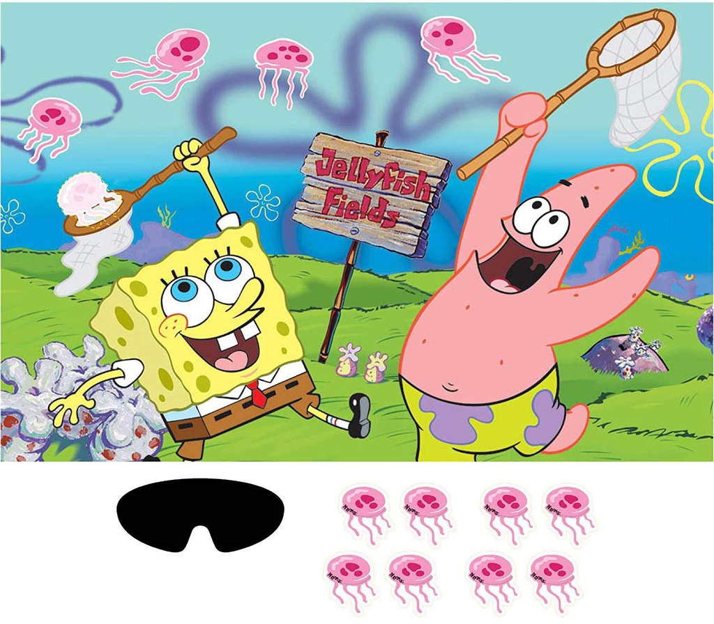 Spongebob Party Game 24 X 37In