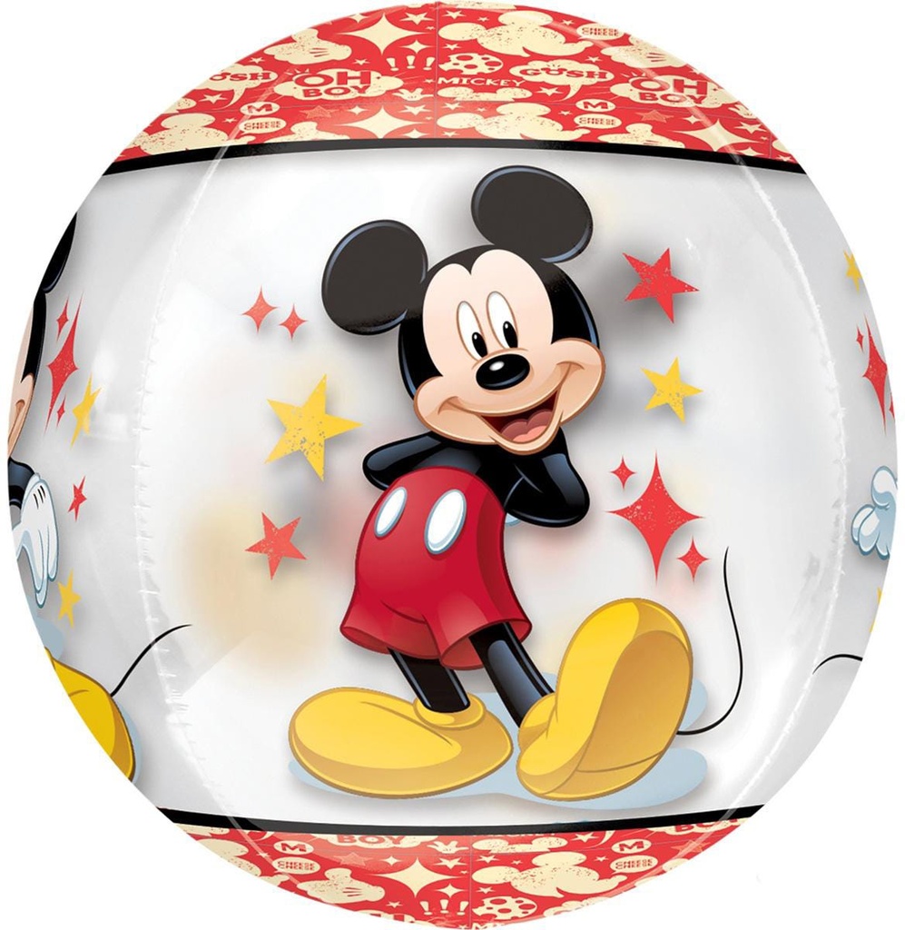 G40 Mickey Mouse Classic Orbz Foil Balloon