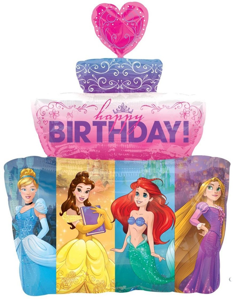 P38 Princess Dream Big Supershape Foil Balloon