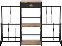 Record Player Stand with Vinyl Storage