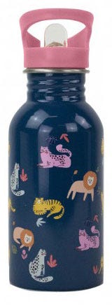 Children Bottles Single Wall , 500 ml Savage Animals Design