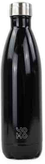 750 ml Bottle Black Shiny