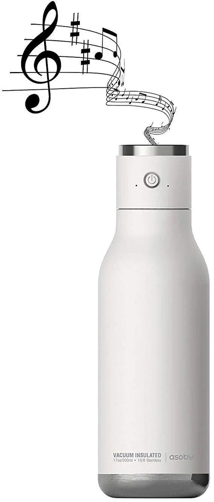 Asobu - Wireless Beat Bottle - White