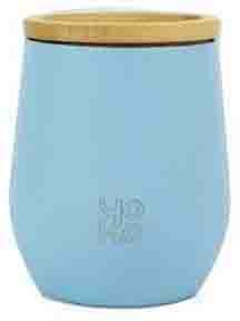 Insulated Mug Pastel Blue Sky 250 ml & Bamboo Lid