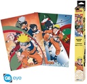 Block NARUTO - Set 2 Chibi Posters - Team 7 (52x38) x4