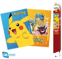 Block POKEMON - Set 2 Chibi Posters - Colourful Characters (52x38) x4