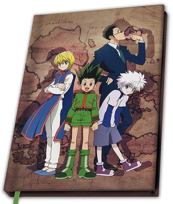 HUNTER X HUNTER - Cahier A5 "Groupe" X4