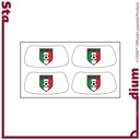Fan face Stickers-MEXICO