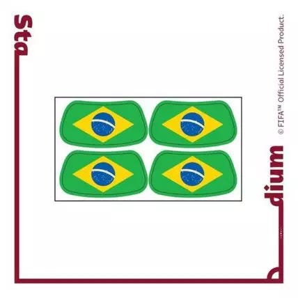 Fan face Stickers-Brazil