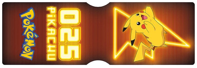 Block POKEMON - Card Holder - Pikachu Neon x4