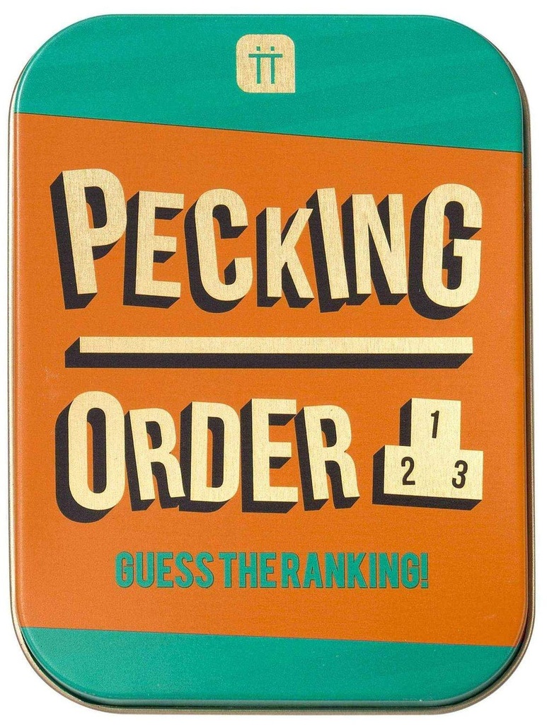 Pecking Order Tin Game