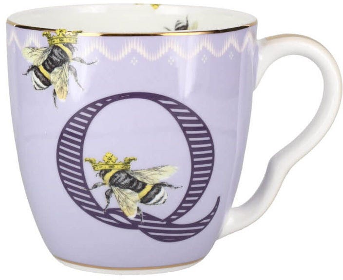 Q - Alphabet Mug - Queen Bee