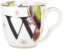 W - Alphabet Mug - Woodpecker
