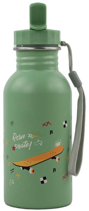 Yoko Bouteille Simple Paroi "Born To Skate" / 8957